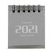 Yubnlvae Home Decor 2021 Mini Desk Calendar Stand Up Flip Calendar Daily Monthly Table Planner D Calendar