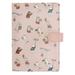 NUOLUX Portable Steno Memo Notebook MiniDaily Mini Diary NotePad Soft-covered Mini Notebook Fun Cat Notebook Journal Diary Ruled Pages (Pink)