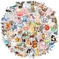 160pcs Cute Animal Stickers for Kids Cartoon Watercolor Animal Stickers for Water Bottle/Laptop Farm Zoo Animal Stickers for Scrapbook Waterproof Vinyl Stickers Pack