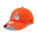 Women's New Era Orange Cleveland Browns Core Classic 2.0 9TWENTY Adjustable Hat