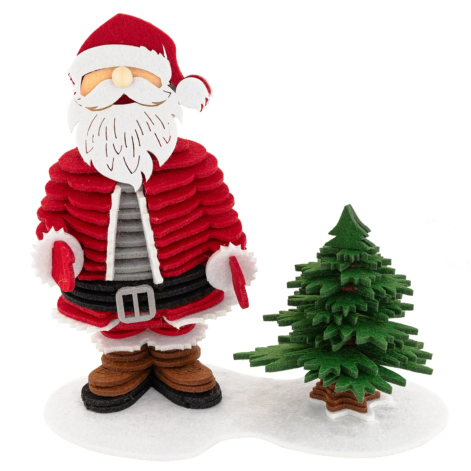 Filz-Bausatz Weihnachtsmann Image