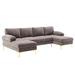 Modern Large U-Shape Sectional Sofa, Double Extra Wide Chaise Lounge Couch Accent Sofa, for Apartment, Bed room Living Room Etc