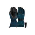 Skihandschuhe REUSCH "Down Spirit GORE-TEX" Gr. 10, blau (blau, schwarz) Damen Handschuhe Sporthandschuhe