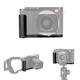 JJC Q3 Metal Hand Grip Quick Release Plate L Bracket Holder for Leica Q3 Digital Camera