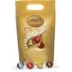 Lindt Lindor Assorted Chocolate Truffles Bag - approx. 80 Balls, 1 kg - Assortment of Milk, White, Dark 60% & Hazelnut Chocolate Balls with a Smooth Melting Filling Sold by Essential Products