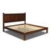 Grain Wood Furniture Shaker Solid Wood Platform Bed Wood in Brown/Green | King | Wayfair SH0601