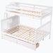 2 Drawer Standard Bunk Bed by Home Decor in White | 65.65 H x 77.35 W x 95.55 D in | Wayfair DAGEW504S00085