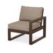 POLYWOOD® Patio Chair w/ Cushions Plastic in Brown | 34.4 H x 28.5 W x 32.06 D in | Wayfair 4601RAF-MA146010