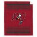 Tampa Bay Buccaneers 60" x 70" Basic Block Royal Plush Sherpa Blanket