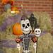 The Holiday Aisle® 36" Tall Metal Halloween Skeleton Soldiers Set Of 2 Metal | 37 H x 10 W x 7.76 D in | Wayfair 37E80DC488744CFBA3A7E696DA8EF2D3