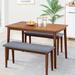 Corrigan Studio® Latavius 26.77 L x 44.88 W Dining Set Wood in Brown | 29.45 H x 44.88 W x 26.77 D in | Wayfair 3525905183894144B7DE774C9D2978EE