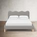 Birch Lane™ Veda Upholstered Bed Upholstered, Linen in Gray | 37 H x 78 W x 94 D in | Wayfair 50259C5B23834DF4B43FF783CDAA4F41