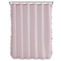 Gracie Oaks Kasmine Solid Color Shower Curtain Linen in Pink | 72 H x 72 W in | Wayfair 5FD44262E7AA4F3290E5107A8CCBCE85