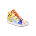 Irregular Choice Tweet Me 4 Womens Shoes Blue Yellow