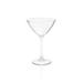Front of the House AMA008CLT23 7 oz Drinkwise Martini Glass, Plastic, Clear