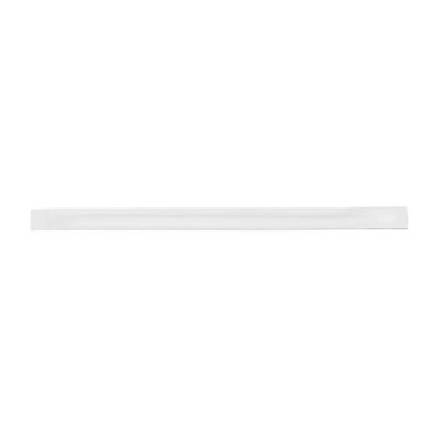 Front of the House ASW004WHM28 8 3/4" Wrapped Jumbo Paper Straw, White