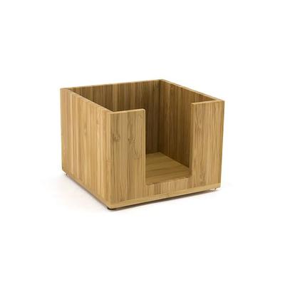 Front of the House BHO039BBB21 Countertop Napkin Holder - Bamboo, Beige