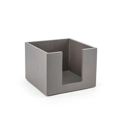 Front of the House BHO039GYB21 Countertop Napkin Holder - Smoke, Gray