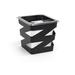 Front of the House BHO093BKI21 BÂ³ Buffet Building Blocks Flatware Divider Set - 7" x 6 1/2" x 6", Iron, Matte Black