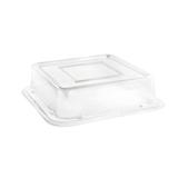 Front of the House DCV025CLT28 8 1/2" Square Servewise Disposable Plate Cover - Plastic, Clear