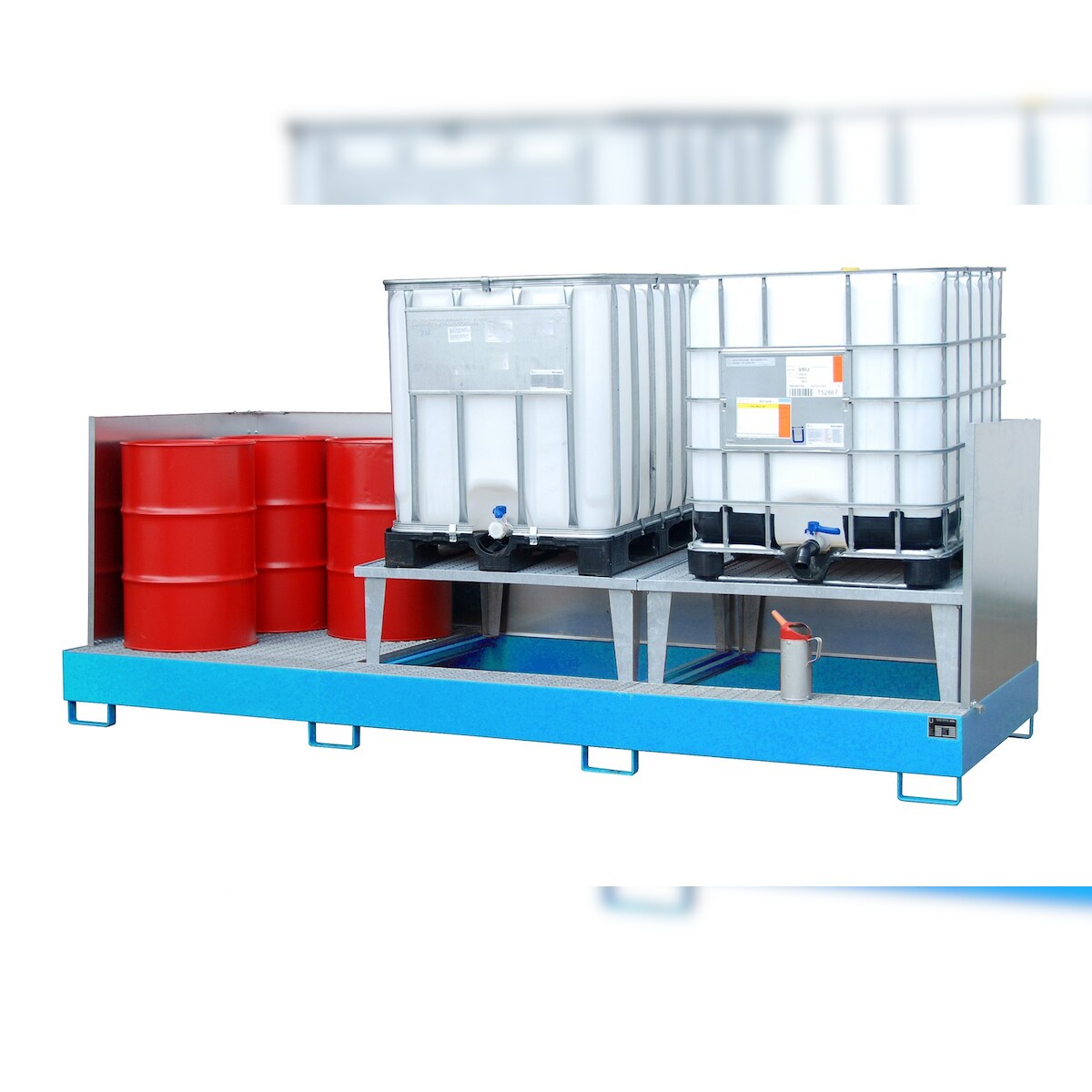 Auffangwanne AWA 32/SW, lackiert, Lichtblau Image