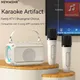 Dual-Mikrofon-Karaoke-Maschine Subwoofer tragbares Bluetooth-PA-Lautsprechers ystem mit 2 drahtlosen