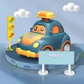 Kunststoff zurückziehen Autos Cartoon Spielzeug autos für Kind Mini Auto Modell lustige Kindergarten