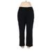 Lands' End Dress Pants - High Rise: Black Bottoms - Women's Size 12