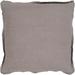 Sterling Classic Taupe Feather Down or Poly Filled Throw Pillow 18-inch