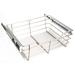 Hardware Resources 6" Tall Pull Out Wire Basket with Full Extension