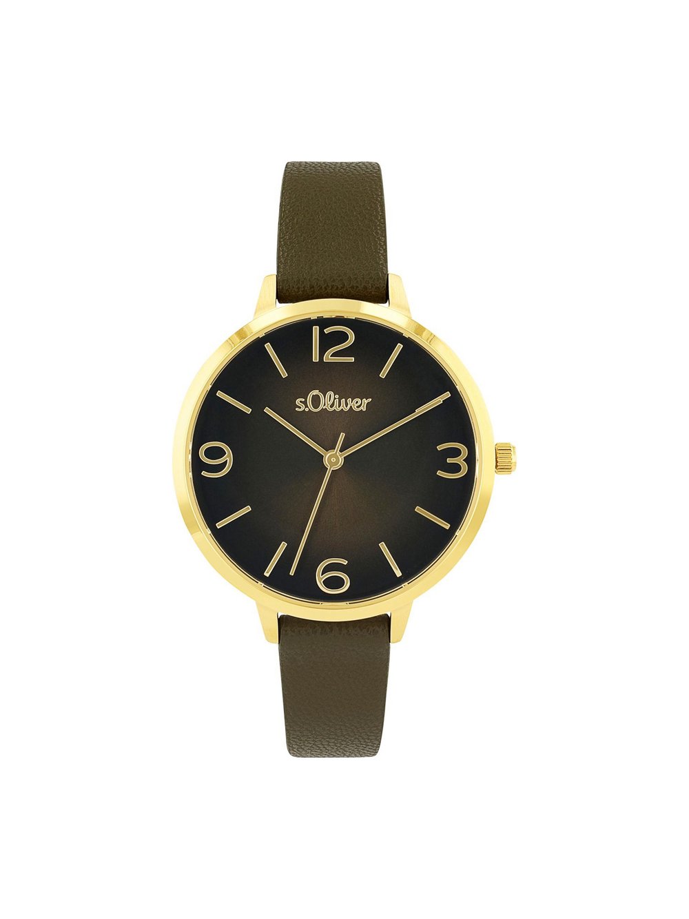 s.Oliver Quarzuhr Damen beige, 18 Image