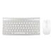 Wire Less Keyboard And Mouse Combo Compact Full Size Wire Less Keyboard And Mouse Set 2.4G Ultra-Thin SLEEK Design For WINDOWS Computer Desktop PC Notebook Laptop