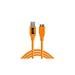 Tether Tools TetherPro USB 3.0 to Micro-B Cable | for Fast Transfer and Connection Between Camera and Computer | High Visibility Orange | 15 Feet (4.6 m)