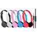 Andoer 3.5mm Wired Over-ear Headphones Foldable Sports Headset Portable Earphones for Kids MP4 MP3 Smartphones Laptop