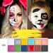 Yinguo Up Set 12 Colors Painting Oil Paint Art Kit Body Party Make Face Beauty Tools