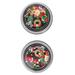 2 Boxes Christmas 3D Alloy Nail Charms Nail Art Decoration Nail Art Rhinestones