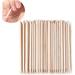 100 Pieces Orange Wood Sticks Nail Cuticle Stick for Pusher Remover Manicure Art Pedicure 4.5