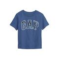 GAP Baby Boys Short Sleeve Logo T-Shirt T Shirt Comet Blue 3-6 Months US