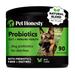 Digestive Probiotic Duck Flavor Soft Chews for Dogs, Count of 90, 3.71 IN