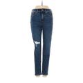 Express Jeggings - Low Rise: Blue Bottoms - Women's Size 2