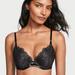 Women's Victoria's Secret Rose Embroidery Push-Up Bra