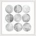 Corrigan Studio® 'Soft Circles I' By Grace Popp Canvas in Gray | 24" H x 24" W x 1.5" D | Wayfair 9D18B2B06C504A29B994609750EBA8D1