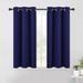 Latitude Run® Polyester Blackout Curtain Pair Polyester in Green/Blue/Navy | 45 H x 42 W in | Wayfair 98167B43593F4B4C8316F186F181FD2A