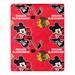 Northwest NHL Blackhawks Ice Mickey Hugger Pillow & Silk Touch Throw Set Polyester in Red | 50 H x 40 W in | Wayfair 1COB3123A0004RET