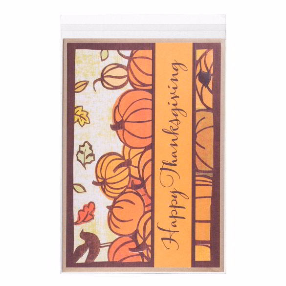 Self Adhesive Flap Clear Plastic Bags For Invitations and Cards Bag Size: 5 7/8" x 7 3/4" 100 Bags Crystal Clear Bags