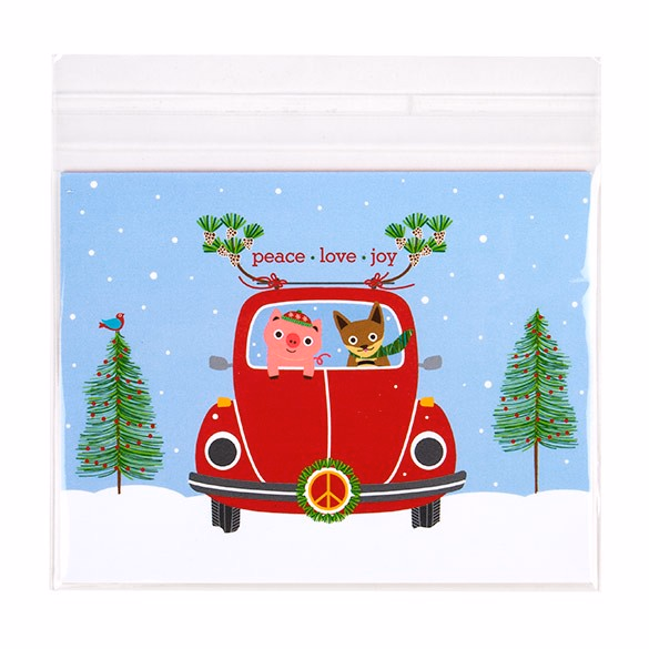 Crystal Clear Bags® with Flap 5 11/16" x 4 1/4" 100 pack