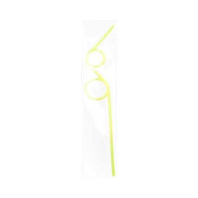 Long Thin Food Safe Self Adhesive Clear Bag For Straws and Pretzel Rods Bag Size: 2 1/4" x 14" 100 Bags Crystal Clear Bags