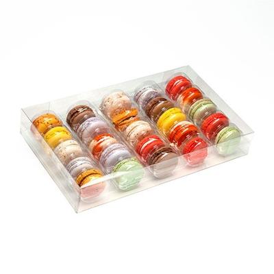 French Macaron Box Set for 25 7 1/2