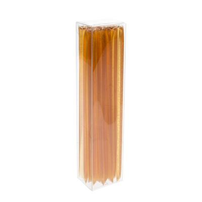 Clear Boxes for Pencils Honey Sticks Candy Sticks Cosmetics Box Size: 1 1/2" x 1 1/4" x 6 3/4" 25 Boxes Crystal Clear Boxes