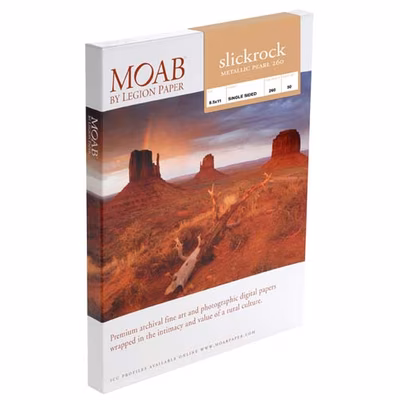 Moab Slickrock Metallic Pearl 8 1/2" x 11"
